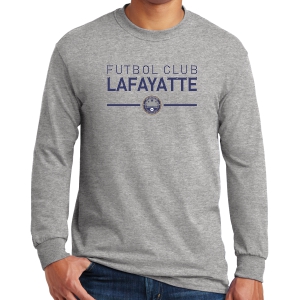 FC Lafayette Long Sleeve T-Shirt - Sports Grey FCL-G5400G