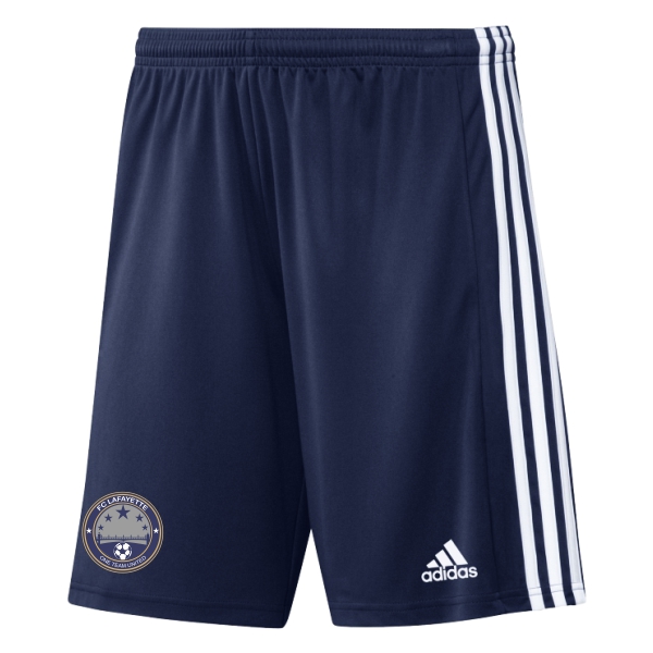 FC Lafayette adidas Squadra 21 Shorts - Navy/White FCL-GN5775