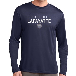 FC Lafayette Long Sleeve Performance Shirt - Navy FCL-ST350LS