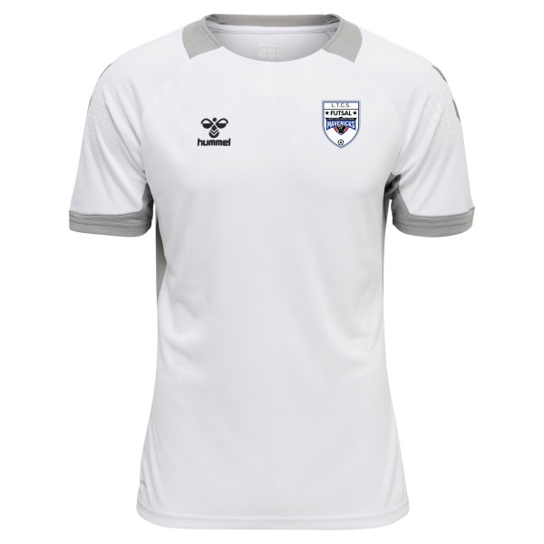 LTCS Futsal Hummel Lead Poly Jersey - White/Black LTCS-207393-9001