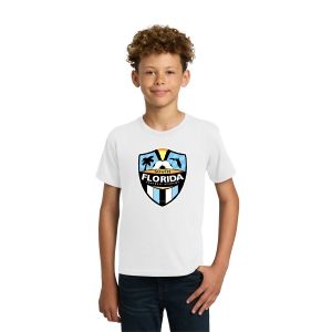 South Florida Football Academy Logo Youth T-Shirt - White SFFA-G5000BWH