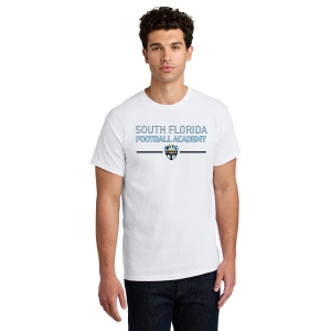 South Florida Football Academy T-Shirt - White SFFA-G5000WH-FCL