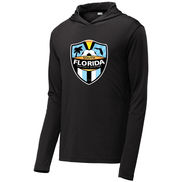 South Florida Football Academy Logo Youth Competitor Hooded Pullover - Black SFFA-YST358BK