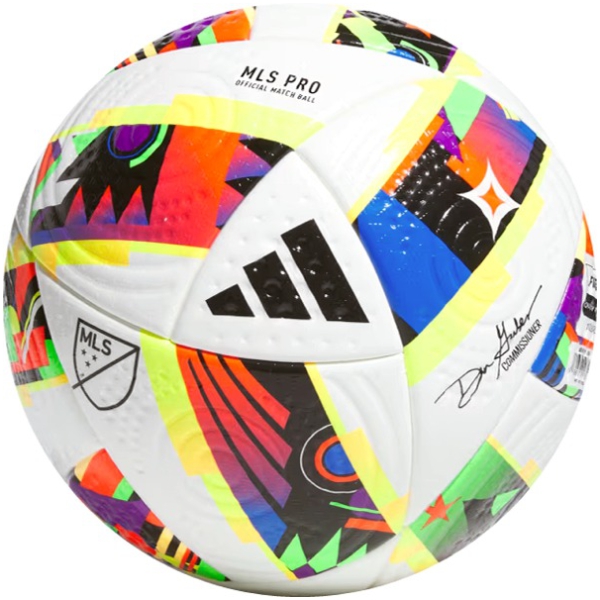 adidas MLS 2024 Pro Soccer Ball - White/Black/Solar Gold IP1625010101 ...