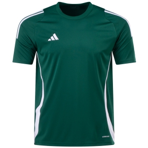 adidas Youth Tiro 24 Jersey - Dark Green/White IS1028