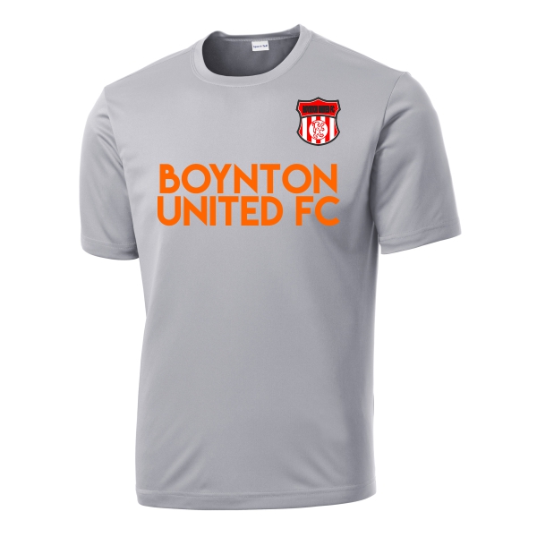 Boynton United FC Youth Training Jersey - Silver BUFC-YST350GRY