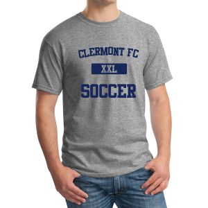 Clermont FC T-Shirt - Heather Grey G500HGrey