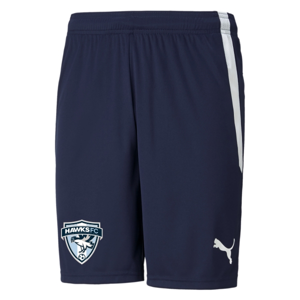 Florida Hawks FC Puma Team Liga 25 Shorts - Navy/White FHFC-704924-06