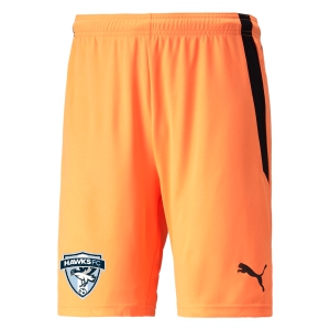 Florida Hawks FC Puma Team Liga 25 Goalkeeping Shorts - Neon Citrus/Black FHFC-704924-21