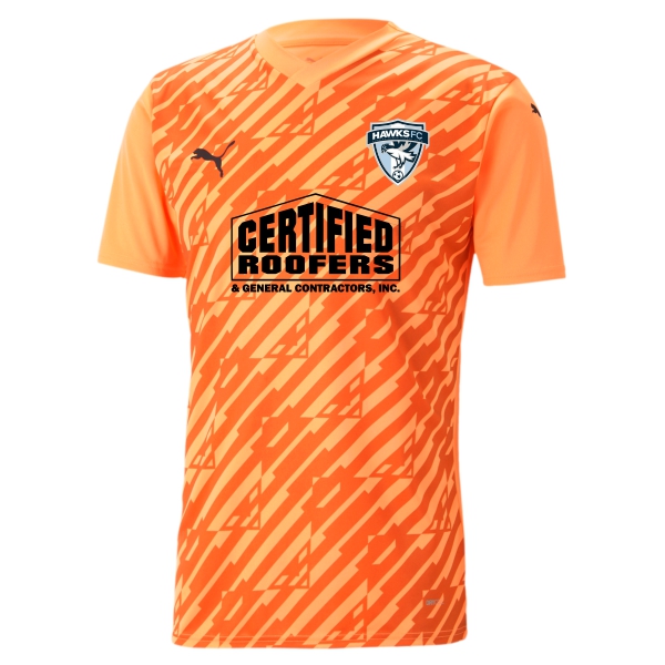 Florida Hawks FC Puma Team Ultimate Goalkeeper Jersey - Neon Citrus/Black FHFC-705371-21