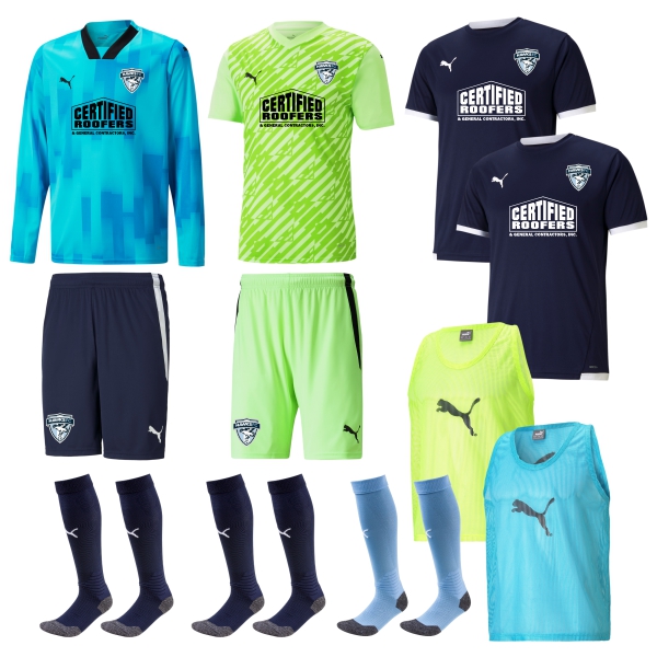 Florida Hawks FC - Adult Required Goalkeeping Kit 2023 FHFC-ADKITGK-23