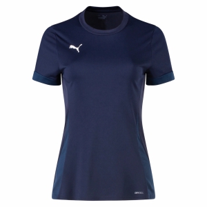 PUMA Women's Team Goal Matchday Jersey - Navy/White 705749-06