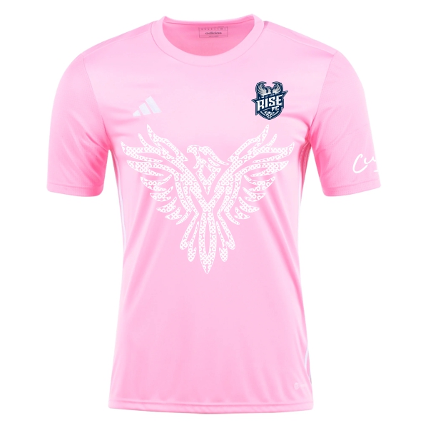 Rise FC adidas Tabela 23 Jersey - Light Pink/White RFC-IA9144