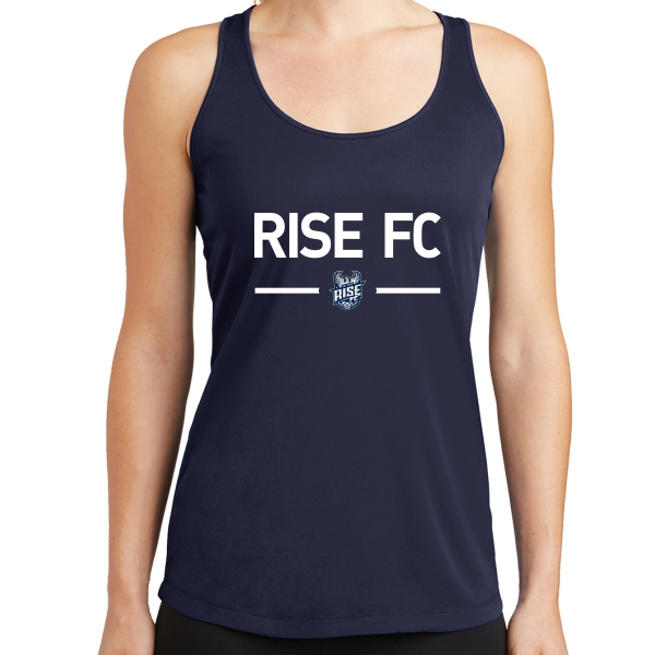 Rise FC Women's Racerback Tank - Navy RFC-LST356