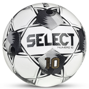 SELECT Numero 10 Ball v25 - NFHS Approved - White/Black/Silver 0275150130