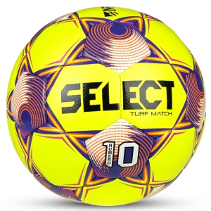 SELECT Numero 10 Turf Match Ball v25 - NFHS Approved - Yellow/Purple 0275150137