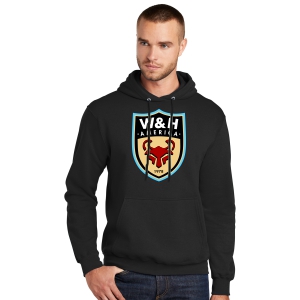 W&H America Club Hooded Logo Sweatshirt - Black WHA-PC78HBK