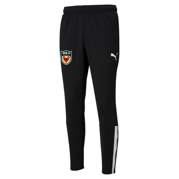 W&H America Puma Youth Liga 25 Training Pants - Black/White WHA-657243-03