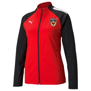 W&H America Puma Women's Team Liga 25 Training Jacket - Red/Black WHA-657252-01