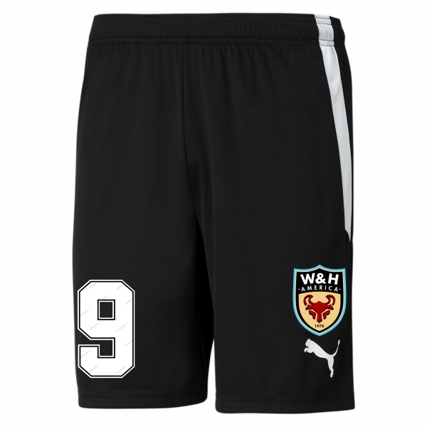 W&H America Puma Youth Team Liga 25 Shorts - Black/White WHA-704931-03