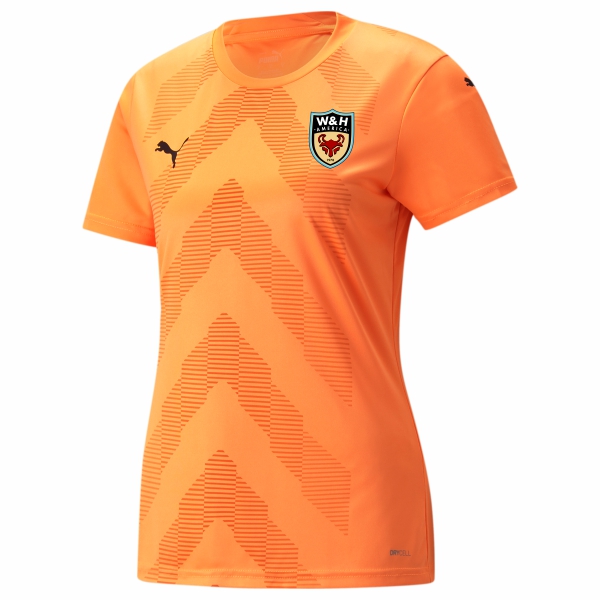 W&H America Puma Women's Team Glory Goalkeeping Jersey - Neon Citrus/Black WHA-705347-21