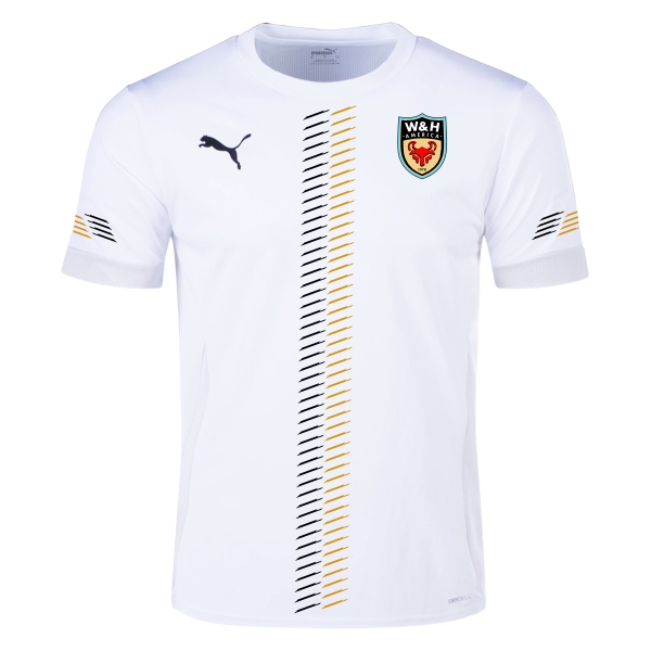 W&H America Puma Youth Team Goal Matchday Jersey - White/Grey WHA-705748-04