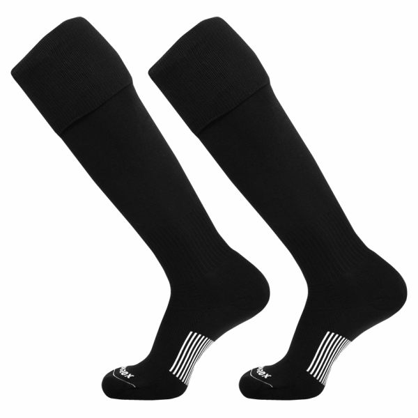 W&H America Pearsox Euro 2.0 Soccer Sock - Black WHA-EUROBLK