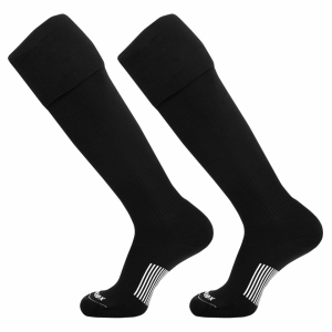 W&H America Pearsox Euro 2.0 Soccer Sock - Black WHA-EUROBLK