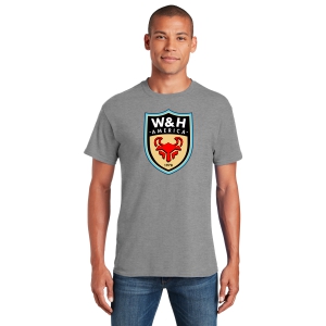 W&H America Supporter T-shirt - Sport Grey WHA-G5000SG